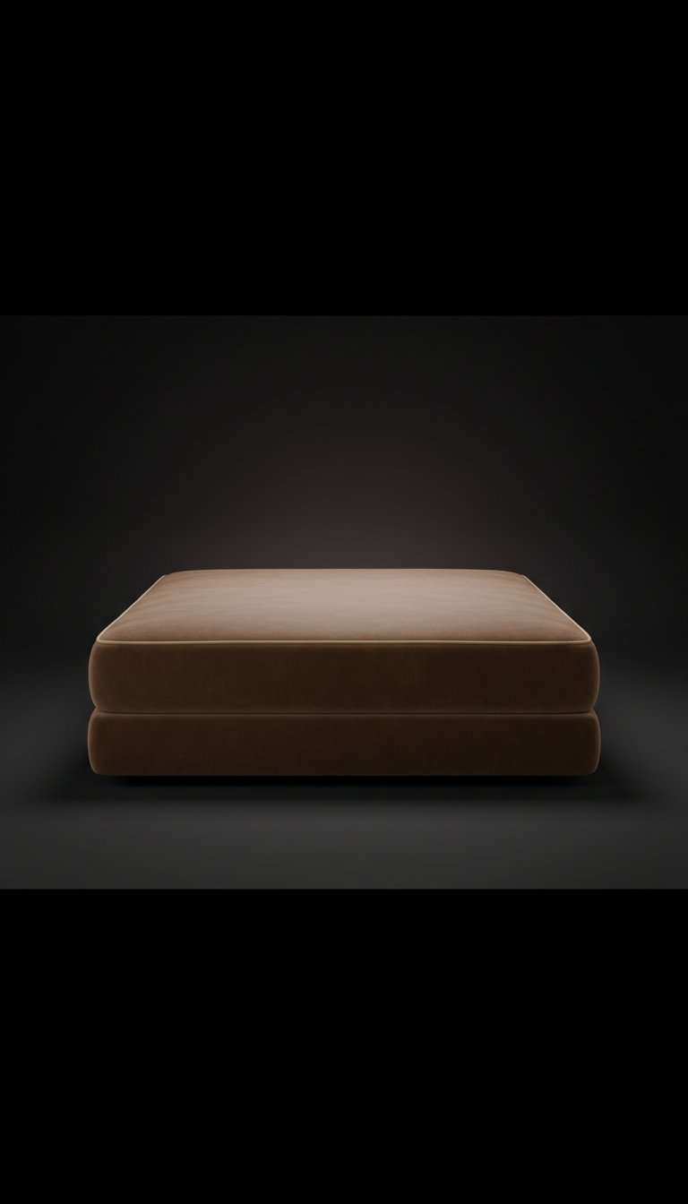 Mocha Velvet Custom Mattress