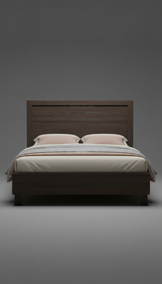 Premium Hardwood Bedframe With Floating Base